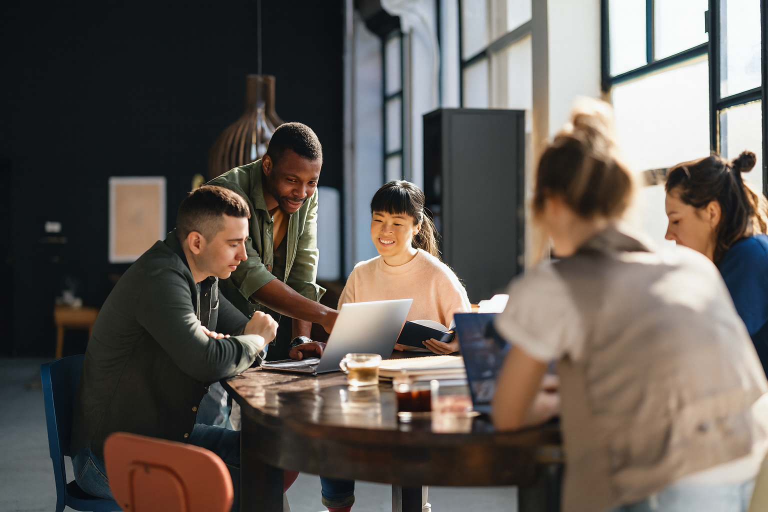 heavy pedestrian traffic moving through street
